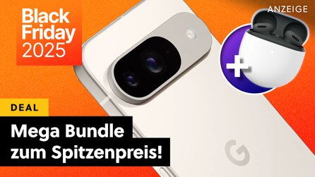 Im Bundle günstiger als überall sonst: Google Pixel 9 mit Pixel Buds 2a bei Amazon in den frühen Black Friday Deals