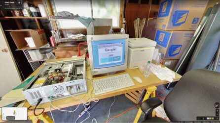 20 Jahre Google - Geburtstags-Tour des Garagen-Büros von 1998