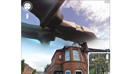 Google Street View - »Die Zange Gottes«