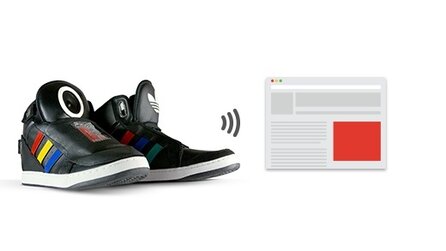 Google Talking Shoe - Der redende Schuh mit Internet-Anschluss