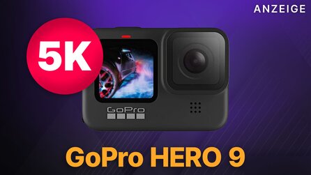 Extremer Weitwinkel, natürliche Fotos und Videos in 5K - Spart 30% bei Amazon auf die GoPro Hero 9 Black