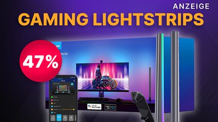 Vergesst Philips Hue: Mit diesen LED Strips erlebt ihr ein Feuerwerk beim Gaming - zum halben Preis bei Amazon!