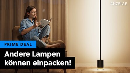Diese smarten Stehlampen gehören in jedes Zuhause: Die günstige Preis-Leistungs-Alternative zu Philips + Co. ist sogar nach dem Prime Day im Angebot!