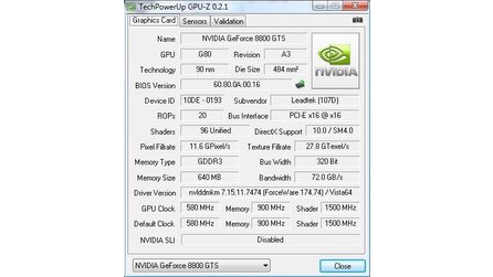 GPU-Z - Neue Version 0.2.1