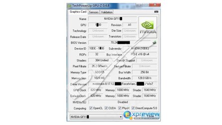 Nvidia Geforce GTX 560 - GPU-Z-Screenshot verrät Details