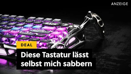 Diese Sci-Fi Gaming-Tastatur könnte glatt aus »Blade Runner« oder »Tron« kommen - noch nie habe ich ein schöneres Modell gesehen!