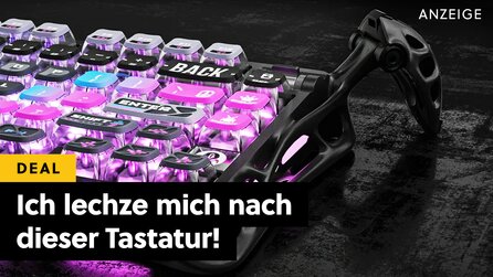 Endlich mal kein Plastikbomber von Tastatur - dieses Sci-Fi-Tastatur ist zum Niederknien schön und ich bin verliebt!