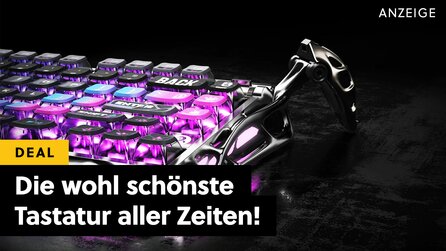 Diese Sci-Fi Gaming-Tastatur ist zum Niederknien schön und sie könnte glatt aus »Blade Runner« oder »Tron« kommen!