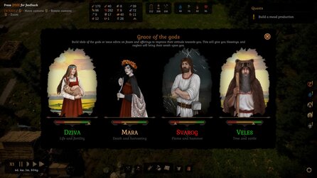 Grimgrad - Screenshots zum mittelalterlichen Aufbauspiel