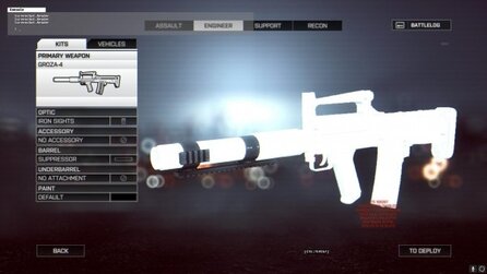 Battlefield 4 - Waffen aus dem Weapon-Crate-DLC.