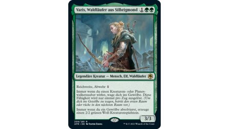 Magic: The Gathering - Dungeons + Dragons - Alle grünen Karten