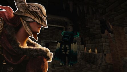 Jemand hat Minecraft mit 40 Mods fast in Elden Ring verwandelt