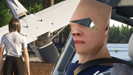 Im Flight Simulator 2024 verschwinden Städte und entstehen mysteriöse Wände
