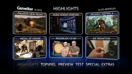 Video-Highlights 122010 - Die Highlights der GameStar-DVD