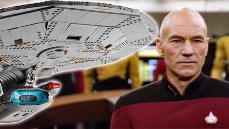 Für den Preis von 380 Euro sollte Legos Enterprise etwas beinhalten, das bei allen Star-Trek-Raumschiffen Pflicht ist