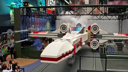 X-Wing so groß wie im Film: 5.335.200 Lego-Steine ergaben einst das größte Star-Wars-Raumschiff der Welt