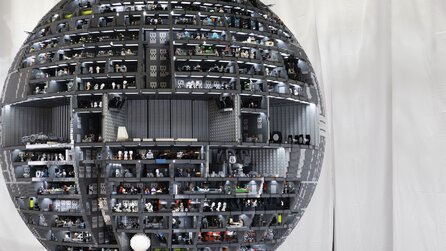 Den größten Lego-Todesstern der Welt könnt ihr nicht kaufen, nur ehrfürchtig bewundern