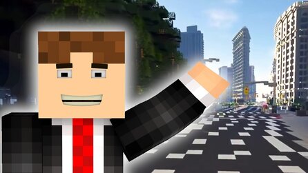 Knapp 3.000 Minecraft-Spieler bauen New York eins zu eins nach