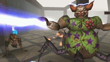 Ein einzigartiger Shooter mit vier Helden und langen Zungen wäre heute undenkbar