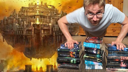 Meine liebste Fantasy-Buchserie hat über 20 Bände und ist so grandios, dass ich sie gerade zum dritten Mal lese, obwohl ich eigentlich gar keine Zeit dafür habe