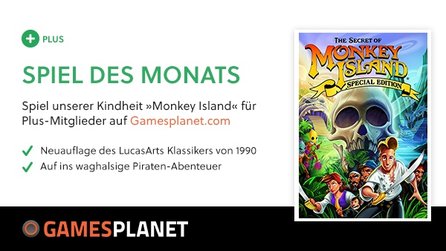 Letzte Chance auf »The Secret of Monkey Island: Special Edition« - Gratis-Spiel mit 86-Punkte-Wertung für alle Plus-User