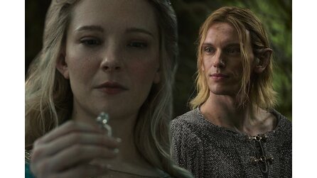 In Staffel 3 von Ringe der Macht gibt es ein Liebesdreieck, bei dem Tolkien wahrscheinlich im Grab rotiert