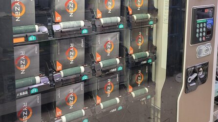 Prozessoren aus einem Verkaufsautomaten: Mit etwas Glück ist ein Ryzen 3000 drin