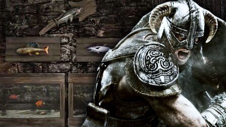 Skyrim Anniversary Edition zeigt als ersten enthaltenen DLC ausgerechnet ein Aquarium