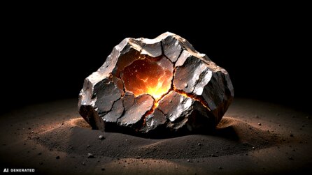 Ein unscheinbarer Brocken aus der Sahara: Einst gehörte er zu einem vor Milliarden Jahren verlorenen Planeten des Sonnensystems