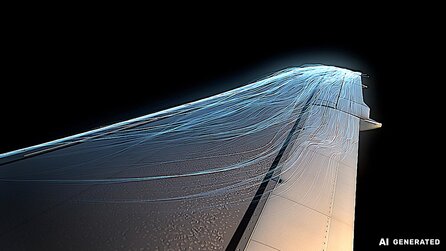 Winzige Kratzer, riesige Wirkung: Wie raue Oberflächen Flugzeuge revolutionieren könnten