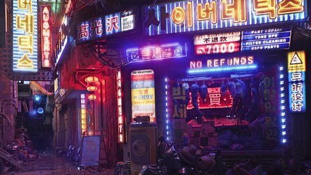»Ein Wendepunkt« - Fotorealistische Grafikdemo macht aus der Unreal Engine 6 ein grandioses Cyberpunk-Lichtermeer