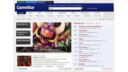 GameStar.de Die neue Seite! - Neues Design und viele neue Funktionen