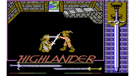 Highlander - Screenshots zum C64-Murks