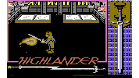 Highlander - Screenshots zum C64-Murks