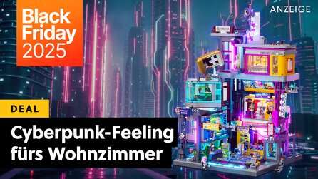 Für mich gibt es kein schöneres Klemmbaustein-Set als diese Cyberpunk Spielhalle von Lumibricks – zum Black Friday bekommt ihr sie zum Tiefstpreis