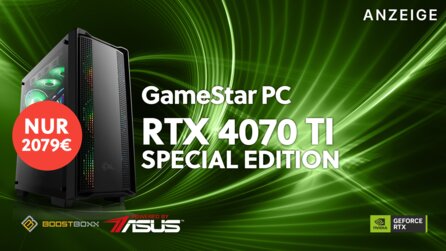 Fette RTX 4070 Ti Power – GameStar PC RTX 4070 Ti Special Edition