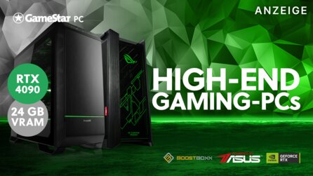 GeForce RTX 4090 – Diese beiden GameStar-PCs platzen aus allen Power-Nähten
