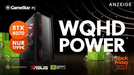 WQHD-Gaming-PC in der Black Friday Edition: So günstig könnt ihr ihn euch nicht mal selber bauen!