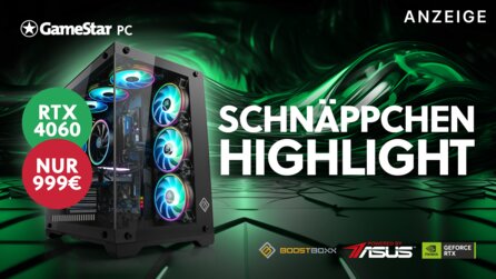 Schnell, schick + überraschend günstig - Neuer GameStar-PC mit RTX 4060 jetzt online