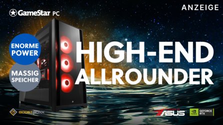 Teaserbild für High-End-Allroundtalent: Nur intensivstes Gaming und aufwendigste Berechnungen werden dem GameStar PC gerecht