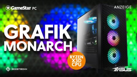 Zocken wie ein König - Mit mächtiger Ryzen X3D-CPU und Nvidia Grafikkarte durch die 4K-High-End-Gaming-Welt