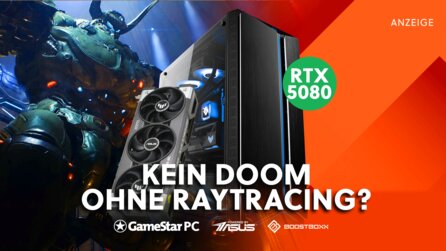 Ohne Raytracing kein DOOM: The Dark Ages? Dieser Gaming-PC macht kurzen Prozess mit den hohen Systemanforderungen des FPS-Hits in flüssigem 4K
