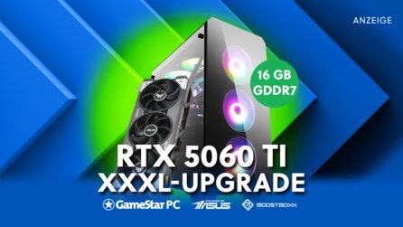 Teaserbild für Dieses Upgrade hat es in sich! Unser bestbewerteter Gaming-PC bekommt die neue RTX 5060 TI mit 16 GB und wird zum absoluten Preis-Leistungs-Garant
