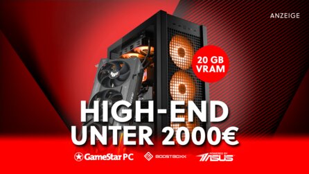 20 GB Grafikspeicher und 3D V-Cache für unter 2000€? Schnappt euch den High-End-Rechner mit brachial starker Grafikkarte zum Hammerpreis