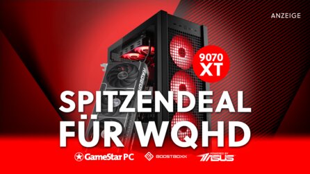 Selbst der Prime Day kann da kaum mithalten: fetter WQHD-Gaming-PC mit Radeon RX 9070 XT und X3D-CPU