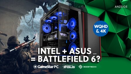 Nur noch bis Sonntag: Schnappt euch Battlefield 6 beim Kauf einer dieser starken GameStar PCs ohne Aufpreis dazu