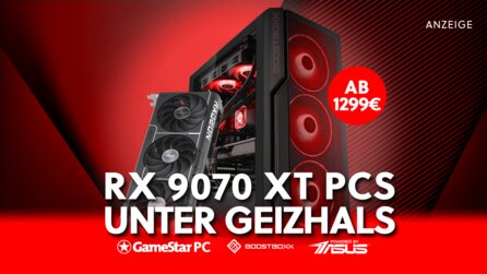 Nur noch bis morgen! Dicke Gaming-PCs zum absoluten Hammerpreis – Lasst euch diese WQHD-Monster mit RX 9070 XT auf keinen Fall entgehen