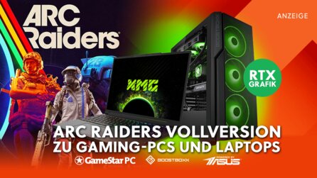 Nur noch bis 4. November: Arc Raiders Vollversion zu jedem GameStar-PC und Notebook mit GeForce RTX 5070 oder höher