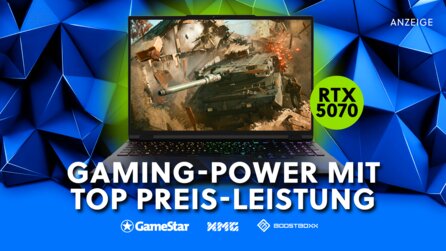 Unser neues XMG GameStar-Notebook mit RTX 5070 ist der günstige Bruder unseres Laptop-Bestsellers – Im Check hat vor allem die Battlefield 6 Performance überrascht