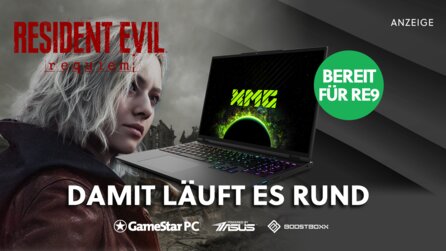 Über 100 FPS in Resident Evil 9? Gaming-Laptops von XMG im Performance-Check inkl. Steam-Key